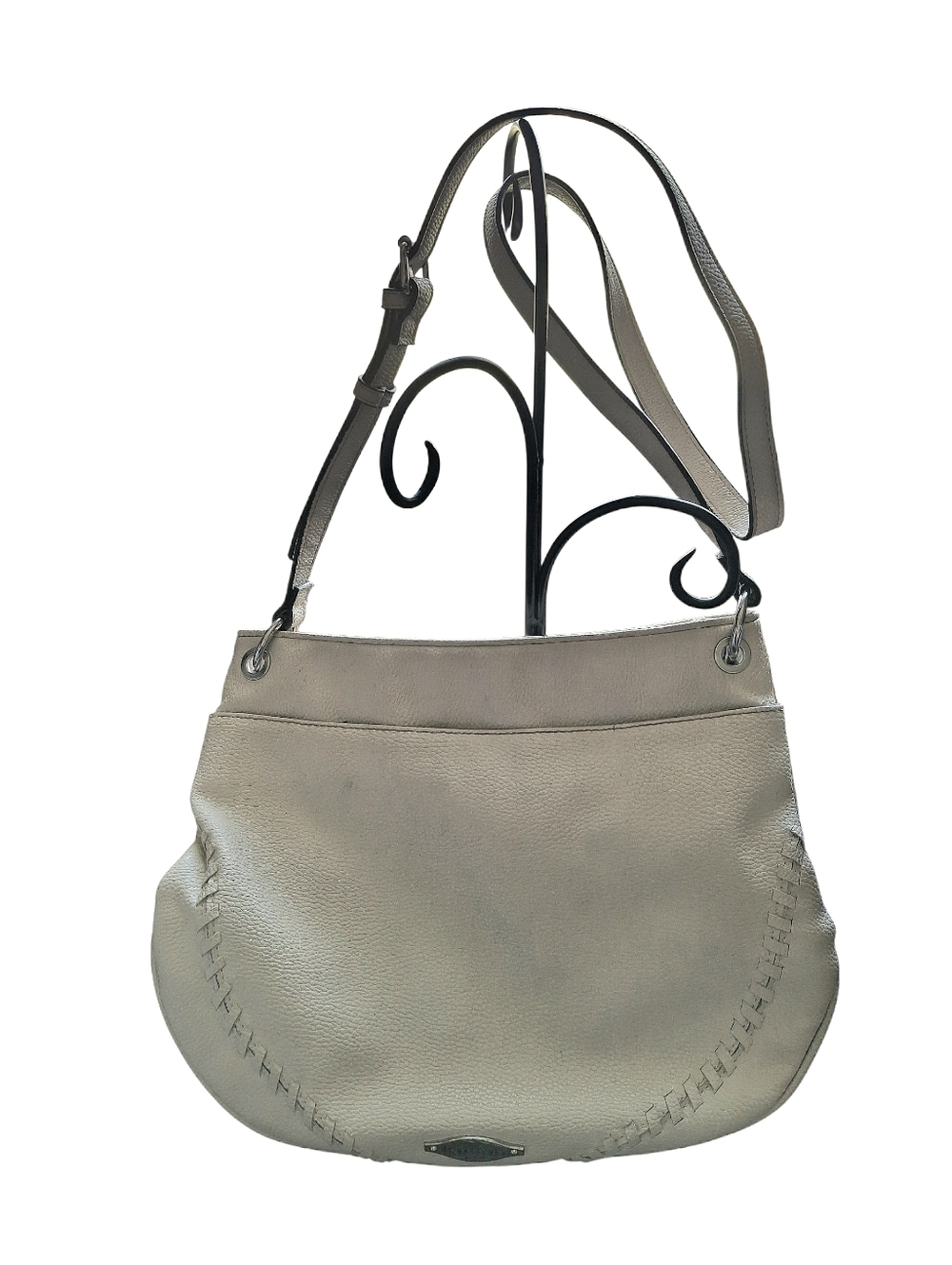 Franco Sarto Cream Colored Hobo Bag